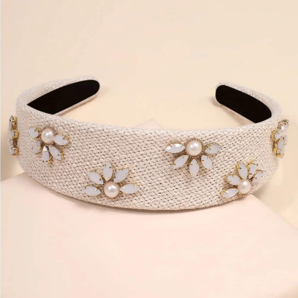 Faux Pearl‎ Decor Hair headband,Hair Hoop Headbands Hair Accessories